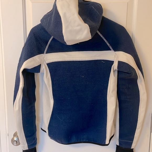 Dale of Norway N-5721 Wool Zip Winter Jacket Blue White Women’s Small - Picture 4 of 9